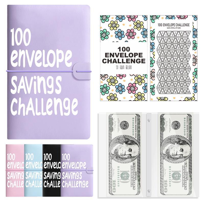Lumilo™ 100 Money Saving Challenge Envelope Binder