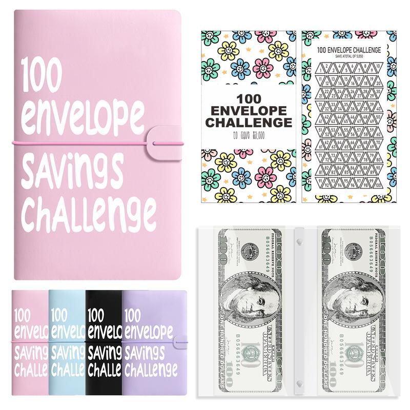 Lumilo™ 100 Money Saving Challenge Envelope Binder