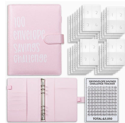 Lumilo™ 100 Money Saving Challenge Envelope Binder