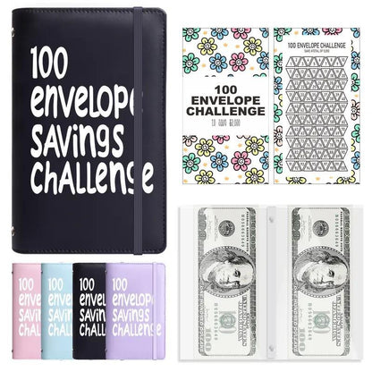 Lumilo™ 100 Money Saving Challenge Envelope Binder